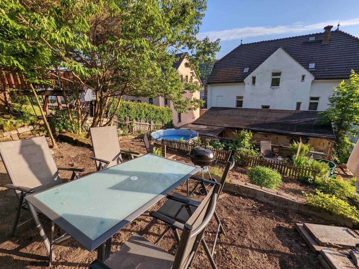Urlaubsmagie - Bad Schandau Fusslaufig, Garten, Pool - R1 Rathmannsdorf Buitenkant foto